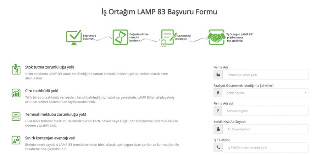 LAMP 83’ten Bir İlk Daha: isortagimlamp83.com